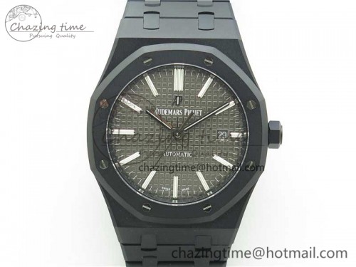 ZF공장 15400 DLC 그레이 다이얼 1:1 Best Edition Gray Textured Dial on SS Bracelet A3120 (Free Box)