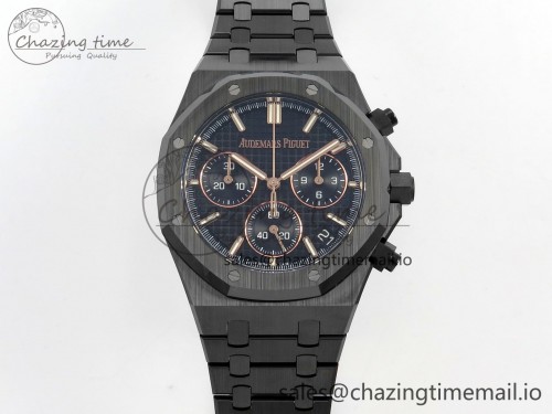 DD공장 26240 블랙세라믹 블랙 Royal Oak Chrono 26240ce Black Ceramic DDF 1:1 Best Edition Black Dial on Bracelet DD4401 Super Clone