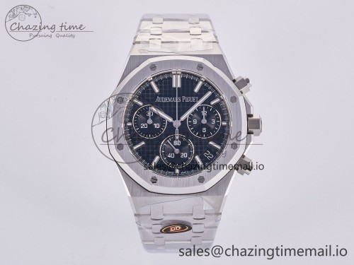DD공장 26240 블랙다이얼(50주년) Royal Oak Chrono 26240 SS DDF 1:1 Best Edition Black Dial on SS Bracelet DD4401 Super Clone (50th Anniversary)