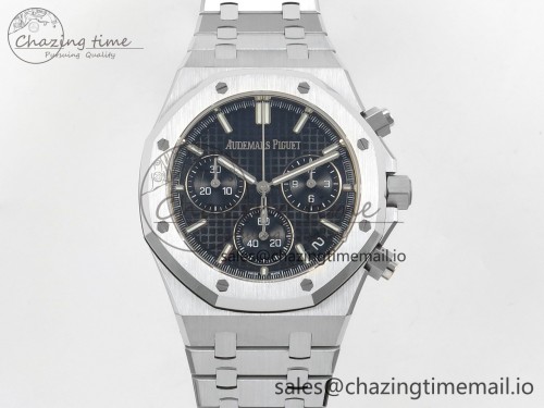 DD공장 26240 블랙다이얼(50주년) Royal Oak Chrono 26240 SS DDF 1:1 Best Edition Black Dial on SS Bracelet DD4401 Super Clone (50th Anniversary)