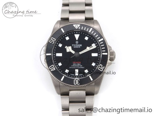 Pelagos M25407N-0001 39mm Black Ceramic Ti ZF 1:1 Best Edition Black Dial on Titanium Bracelet A2824