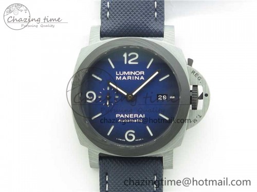 PAM1663 Luminor Marina VSF 1:1 Best Edition on Blue Sportech Strap P.9010 Clone