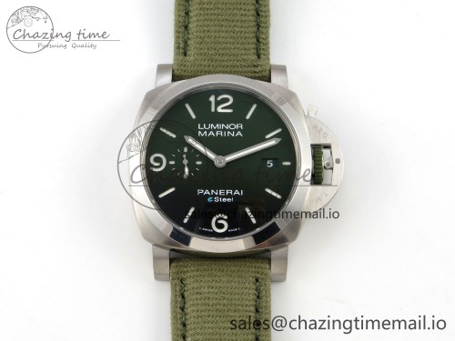 PAM1356 44mm VSF 1:1 Best Edition Green Dial On Green Nylon Strap P.9010 Super Clone